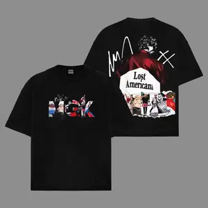 Machine Gun Kelly Lost Americana Tour Lost Americana Album 3 Men's Oversized Cotton Hoodie Sweater T-Shirt, The EST 4 Life Hoodie Sweater T-Shirt , Vintage Music Merch Sweatshirt Hoodie T-Shirt, Retro 90s Rap Style, New Album Gift For Fans