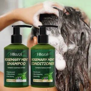 Rosemary Shampoo and Conditioner Set, Deep Cleansing, Moisturizing, Hydrating and Oil Control, Light and Fluffy, Smooth and Shiny, Hair Care Products, Suitable for Daily Care Use, Haircare
