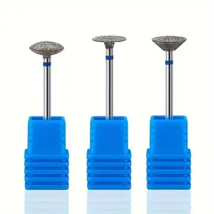 Professional Compact nail drill bits for manicures, used for foot care, callus removal, dead skin removal, and nail filing