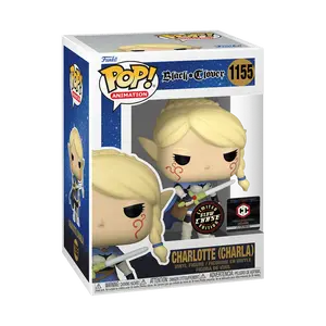 Funko Pop! Black Clover - Charlotte (Glow) (Chalice Collectibles) (Chase) #1155 Exclusive Collectible Pop Vinyl Figure