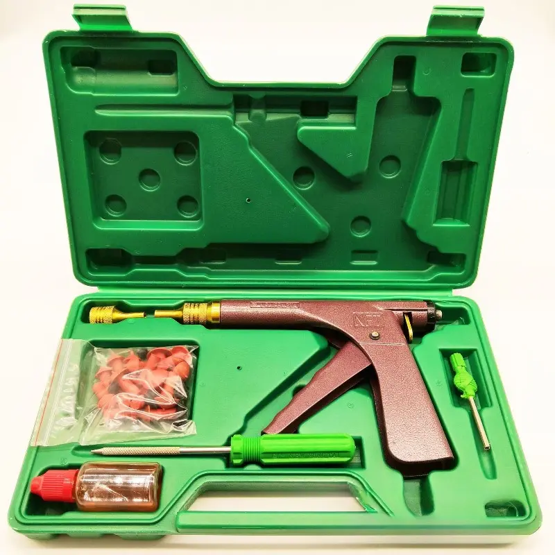 Tire puncture repair kit with mushroom plug, suitable for cars, motorcycles ATV、 Piercing and flattening of tires on trucks and tractors Puncture Repair Tool