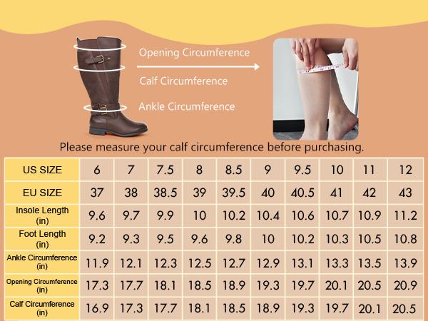 Women's Extra Wide Calf Low-Heel Knee-High Riding Boots - Ankle Strap, Sleek Design, Shoe, Footwear,shoes for back to school,back to school shoes