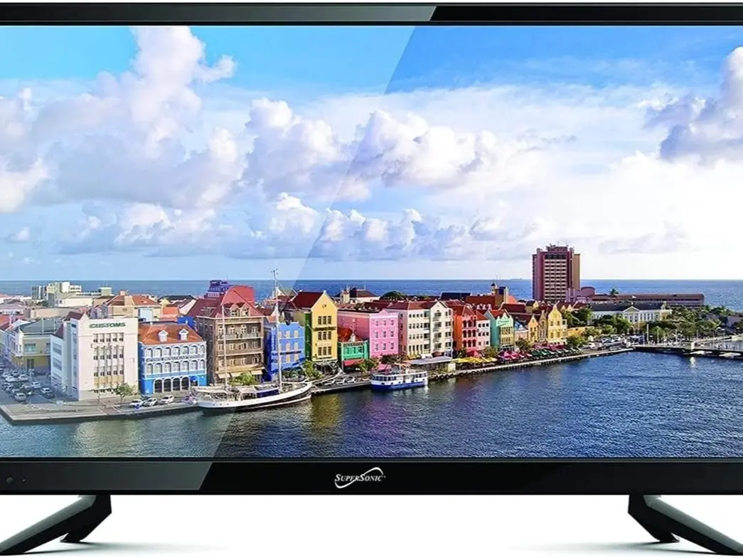 Supersonic SC-1911 19-Inch 1080p LED Widescreen HDTV with HDMI Input for Enhanced Picture Quality and Modern Connectivity
