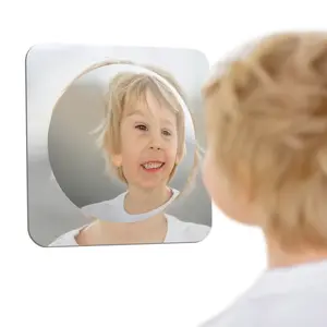 Special Supplies Sensory Bubble Wall Mirror - Interactive Acrylic Mirror for Wall Decoration and Sensory Toys for Kids Classroom or Home -Sensory Room Decor -Visual, Tactile Stimulation