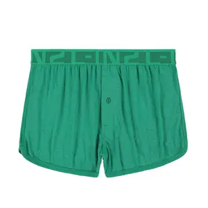 C-IN2 Hand Me Down Runner Boxer Spearmint Green for Men | Cotton-Poly Burnout, Ultra-Soft & Worn-In Feel | Sculpted Pouch for Lift & Support