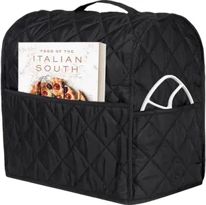 Mixer Cover for Kitchen-Aid Artisan (5QT) KSM150 Series, K45, K45SS, K5SS, KSM90 Tilt- Stand Mixer Dust Cover with Pockets.