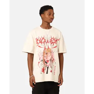 73Studio X Chainsaw Man Power Heavyweight T-Shirt Off White