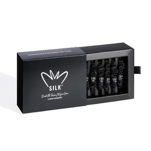 Crowned Silk Skinny Scrunchies