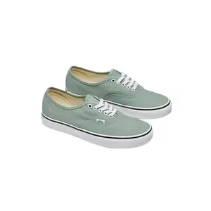 VANS Color Theory Authentic Iceberg Green VN000BW5CJL Old School Men's Casual Footwear - Canvas Upper, Iconic Design, Closed Style, Rubber Sole, Laced Sports Shoe Trainer, Low-Top