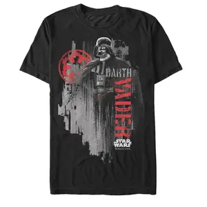 Men's Star Wars Rogue One Darth Vader Imperial Emblem T-Shirt