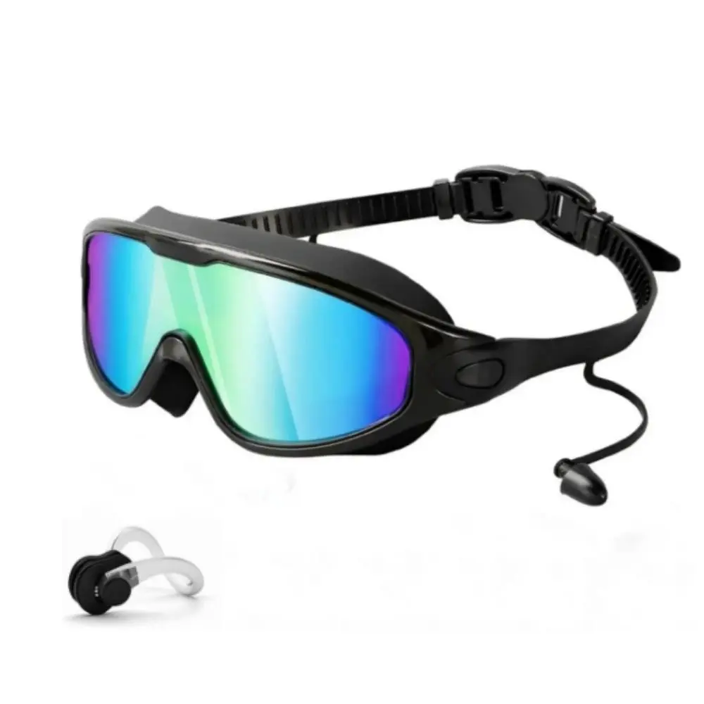 Swimming Goggles Set for Adults & Teens, Anti-Fog UV Protection, Leak-Proof Wide Vision Clear View Pool Glasses, 1/2/3 Pack Options, Water Goggles, Leakproof Swimming Glasses, Outdoor Swimming Goggles