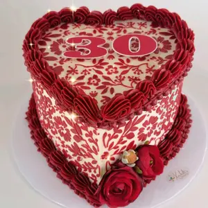 Floral Cake Stencil Floral Cake Stencil