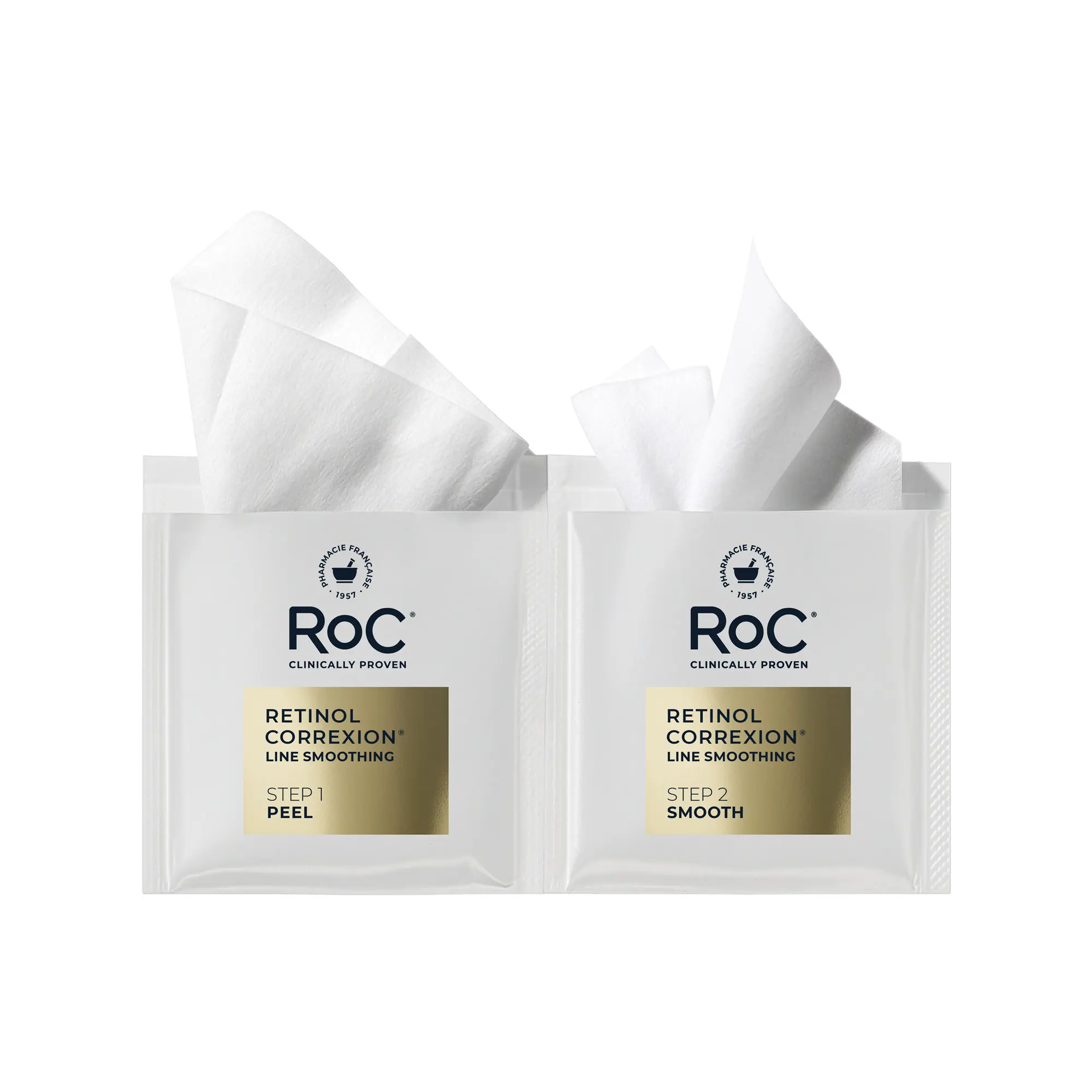 RETINOL CORREXION® Line Smoothing 2-Step Peel Pads RETINOL CORREXION® Line Smoothing 2-Step Peel Pads
