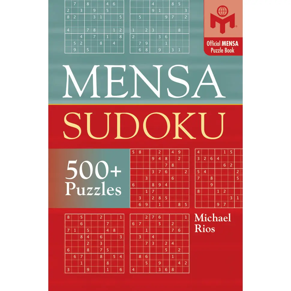 Mensa® Sudoku by Michael Rios [Paperback Book]