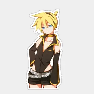 Kagamine Rin Anime Laptop Stickers