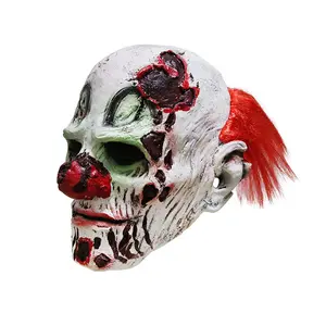 Halloween Skull Party Latex Mask Horror Clown Bleeding Terror Masks Carnival Holiday Masquerade Cosplay Props