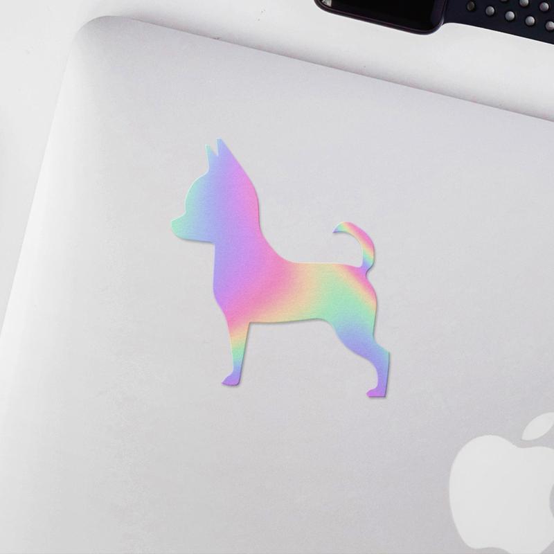 Transparent Decal Stickers Of Chihuahua 2 Premium Waterproof Vinyl Decal Stickers For Laptop Phone Accessory Helmet Car Window Mug Tuber Cup Door Wall Decoration