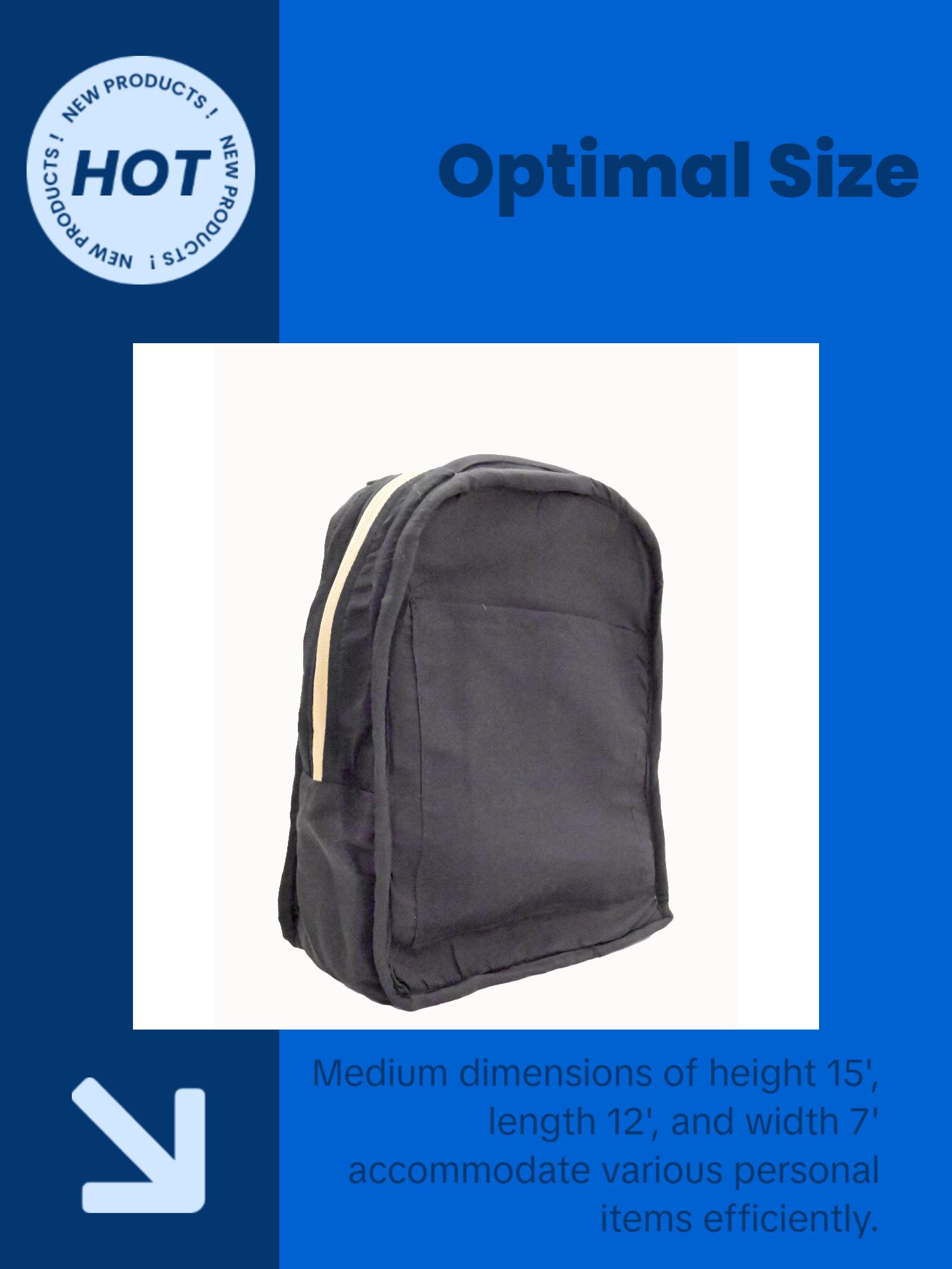 Hemp BackPack - Rasta Color