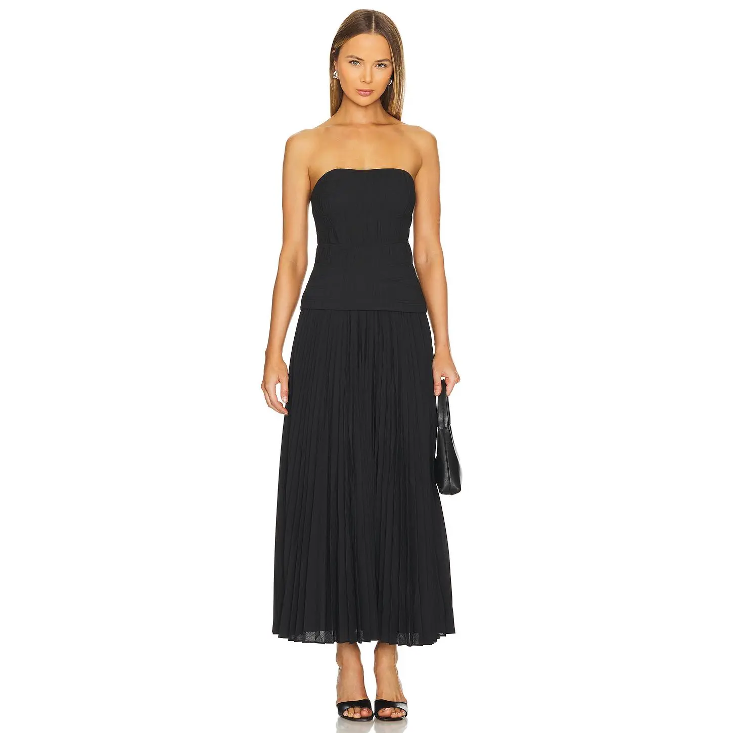Acler Bristol Midi Dress in Black