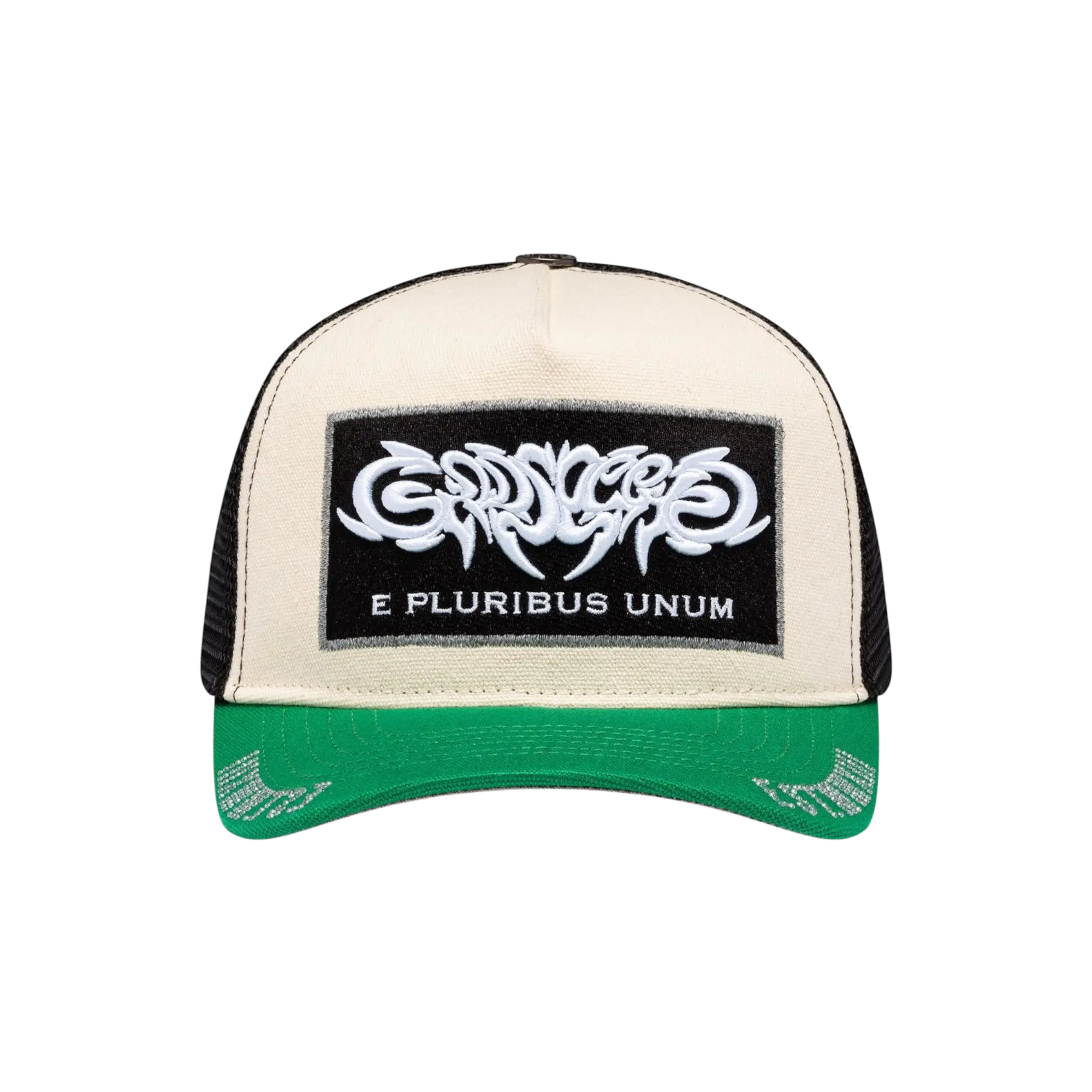 945629 Godspeed E Pluribus Green/White Trucker
