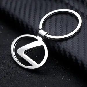 Lexus Keychain Car Logo Luxury Leather Key Ring Holder Gift Quality Accessories for Lexus Cars, Durable & Stylish Design