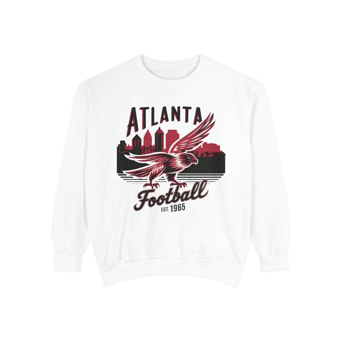 Atlanta Falcons inspired Vintage crewneck, Football Team Sweatshirt, Football Season Crewneck, Unisex team Sweatshirt, game day attire