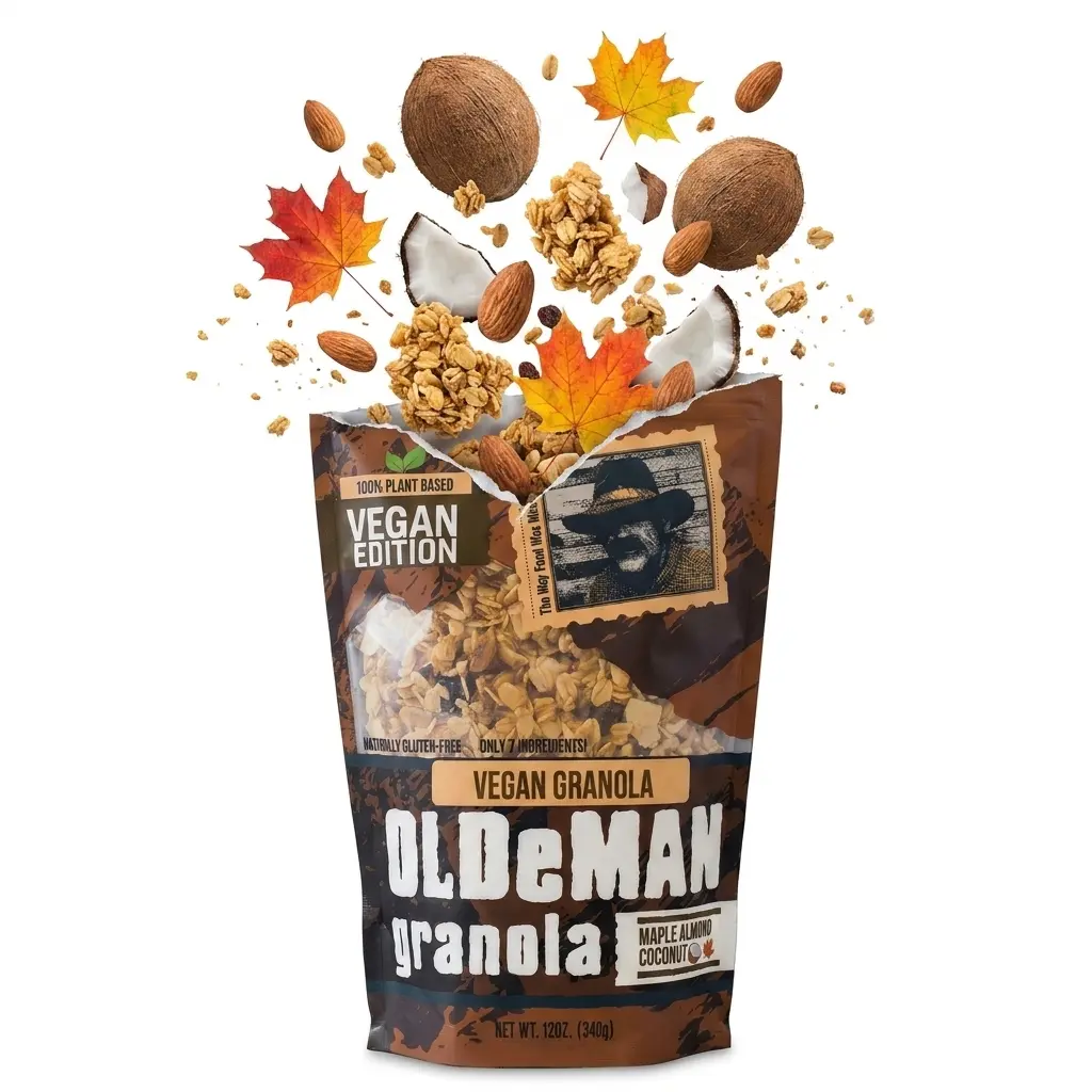 VEGAN Maple Almond Granola - Original- 12oz Bag