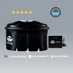 #1 Cold Plunge with Chiller | 2-Year Warranty | The Ultimate Cold Plunge for Full-Body Recovery | Titan Wellness