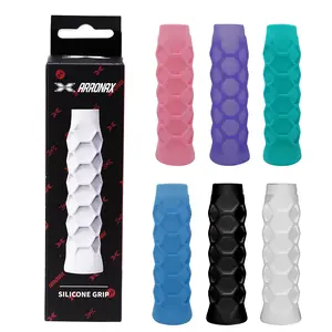 Pickleball Tennis Racket Cover Silicone Handle Grip Sleeve Non-Slip Durable Portable Universal Sports Accessory