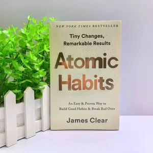 Atomic Habits Book - Tiny Changes for Remarkable Results, Science-Based Self-Improvement Guide for Personal Growth