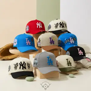 New Era MLB Dodgers & Yankees 59FIFTY Fitted Snapback Hat – Unisex Baseball Cap for Men Women, Gorras Streetwear Style, Adjustable Trucker Design, Vintage Sport Look USA 2026, Trending TikTok Urban Fashion