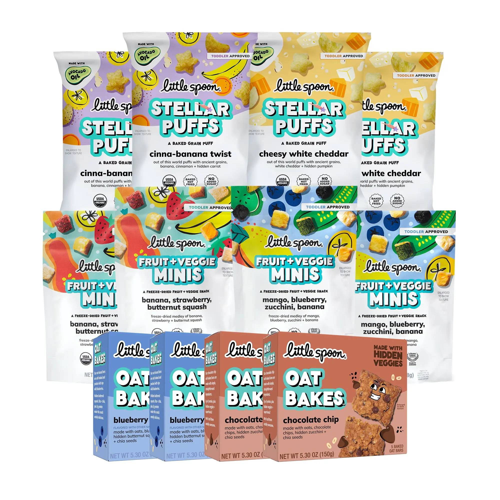 Younger Kid Snacks (12-Pack)