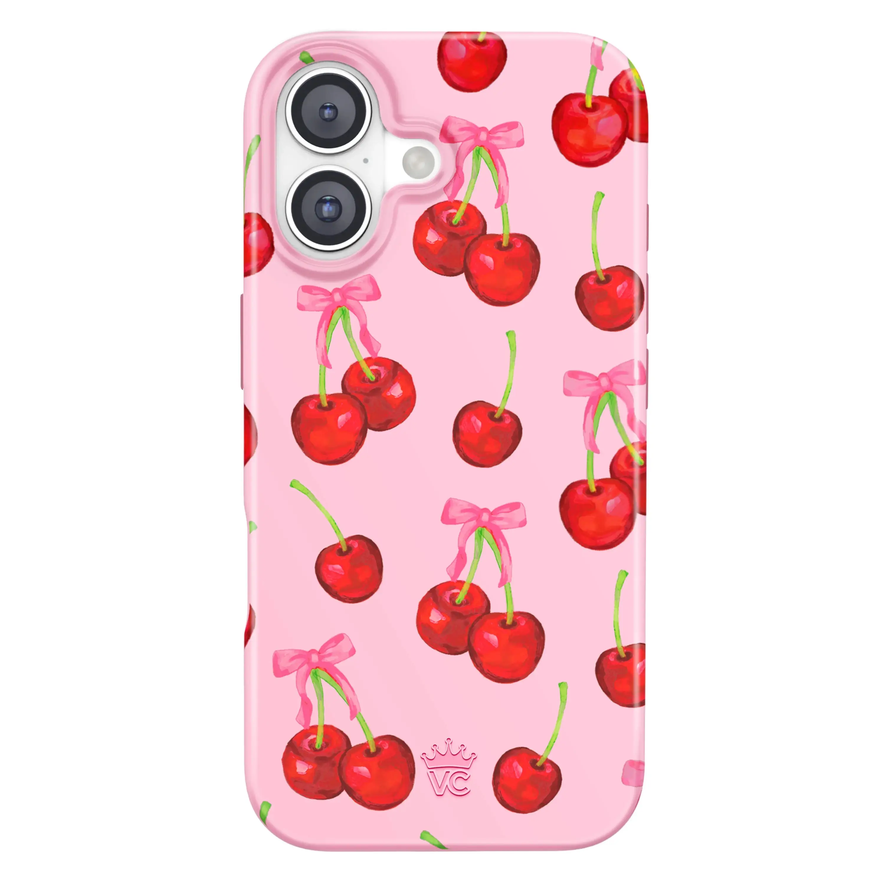 Velvet Caviar Sweet Cherry iPhone Case – Cute, Trendy & Drop-Tested Phone Cases for iPhone 17 with Stylish Girly Design and Shockproof Protection