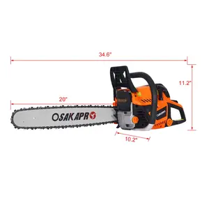 [dealsforyoudays] 52CC 20" or 58CC 22" Gas Chainsaws | 2.6HP-3.2HP Dual Power Options | Home & Commercial Logging Saws | Easy Start, Anti-Vibration | EPA Certified | Multi-Scene Wood Cutting Solutions #outdoorfun