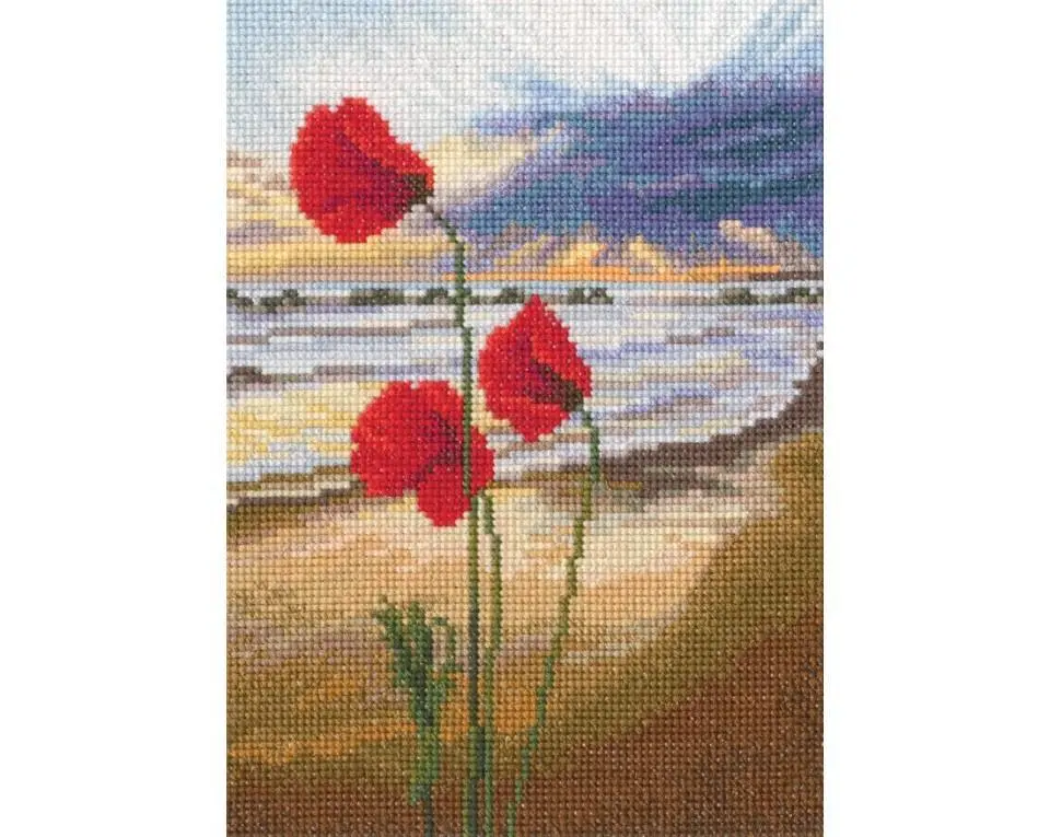 In the Moment Counted Cross Stitch Kit by RTO M959
