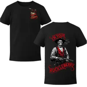 I'm your huckleberry shirt |   Say When |   Old West Death Dealers Collection |   Tombstone |   Ghost Town Zombie T-Shirt, Hoodie, Sweatshirt