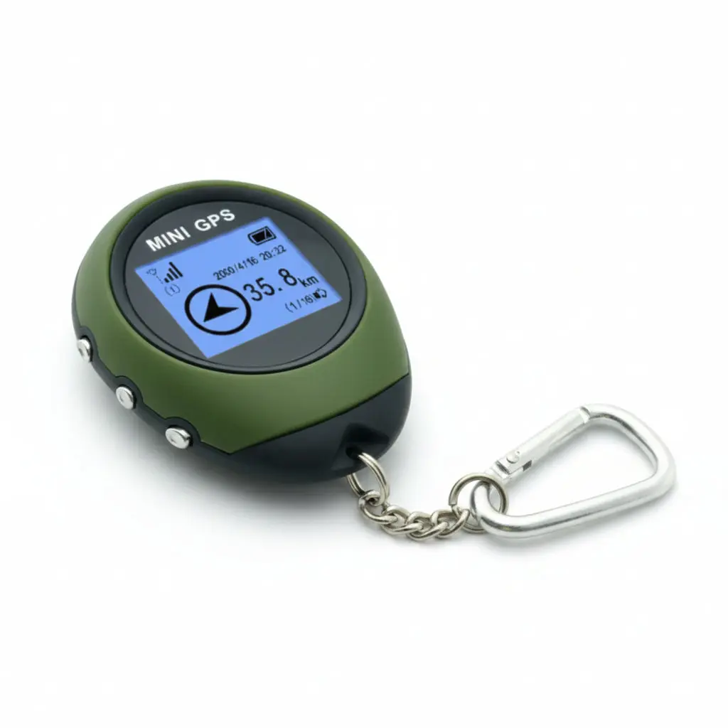 Mini Handheld GPS Navigator for Hiking & Outdoor Use