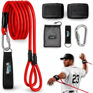 Resistance Bands for Pitchers - Baseball  Equipment & Fitness Accessories - Adjustable Arm Bands & Stretching Bands for Baseball & Softball  & Speed Agility