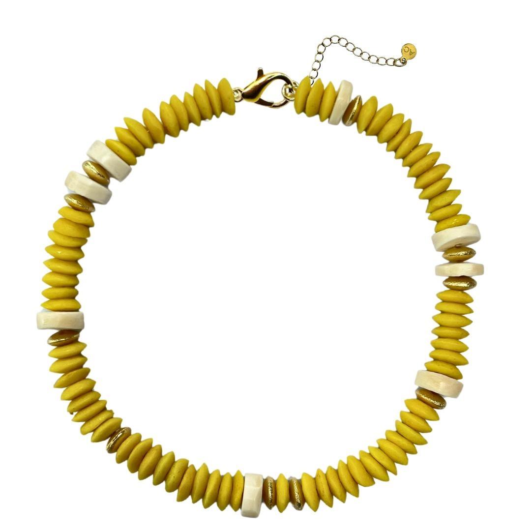 Capri Collar - Yellow