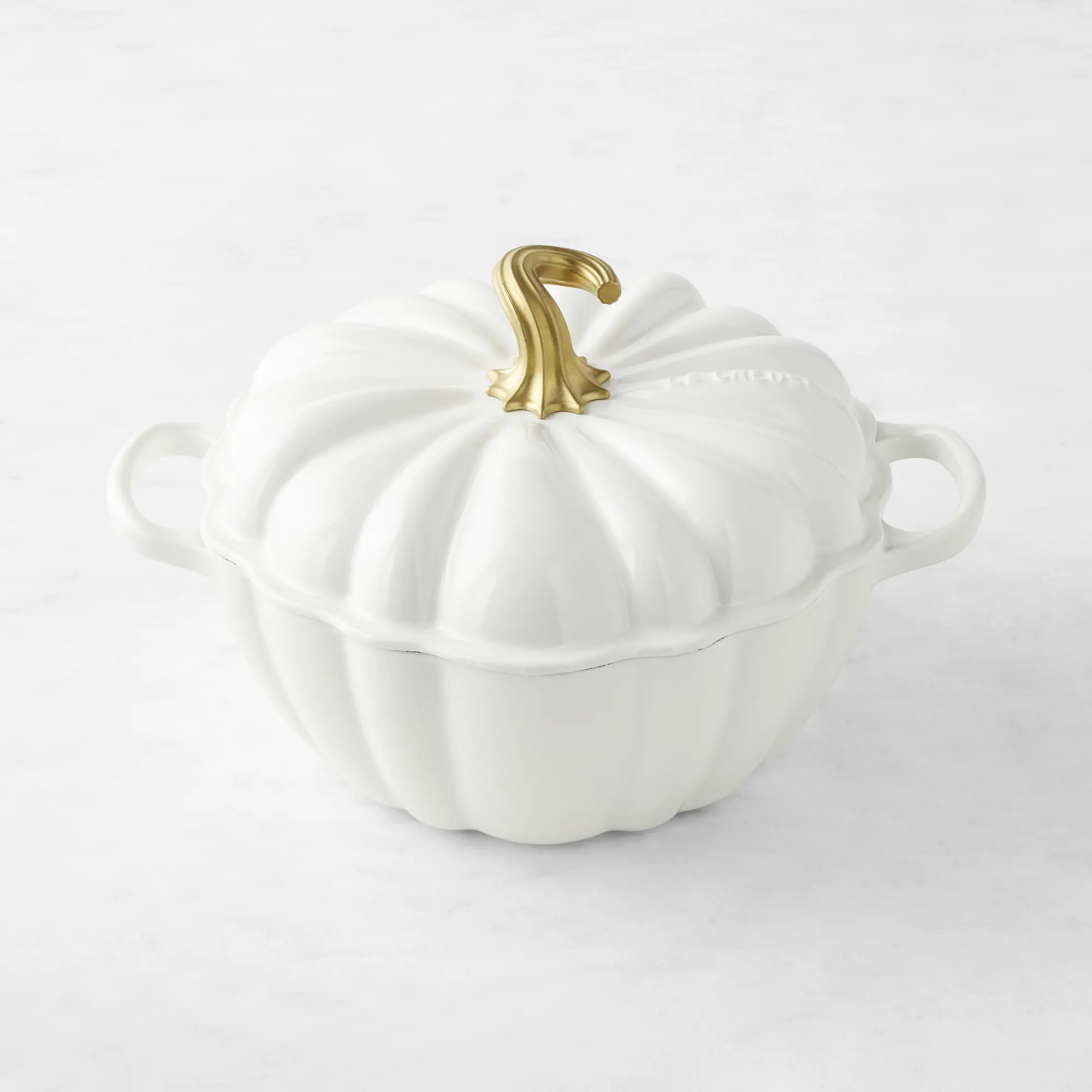 Le Creuset Enameled Cast Iron Pumpkin Cocotte, 4-Qt