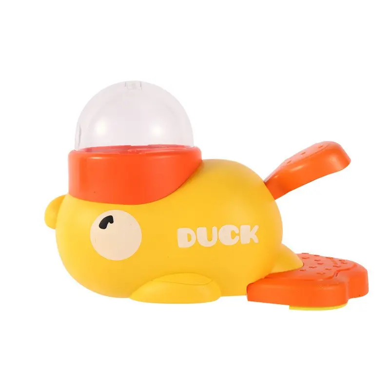 Interactive Treat Dispenser for Dogs & Cats | Duck Foot Press Launcher | Puzzle Toy for Mental Stimulation & Energy Burning small enrichment