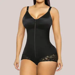 Women's Nylon Fabric Tummy Control Shapewear - Casual, Thin, Compression Lace Underwear for Cross-Border Sales