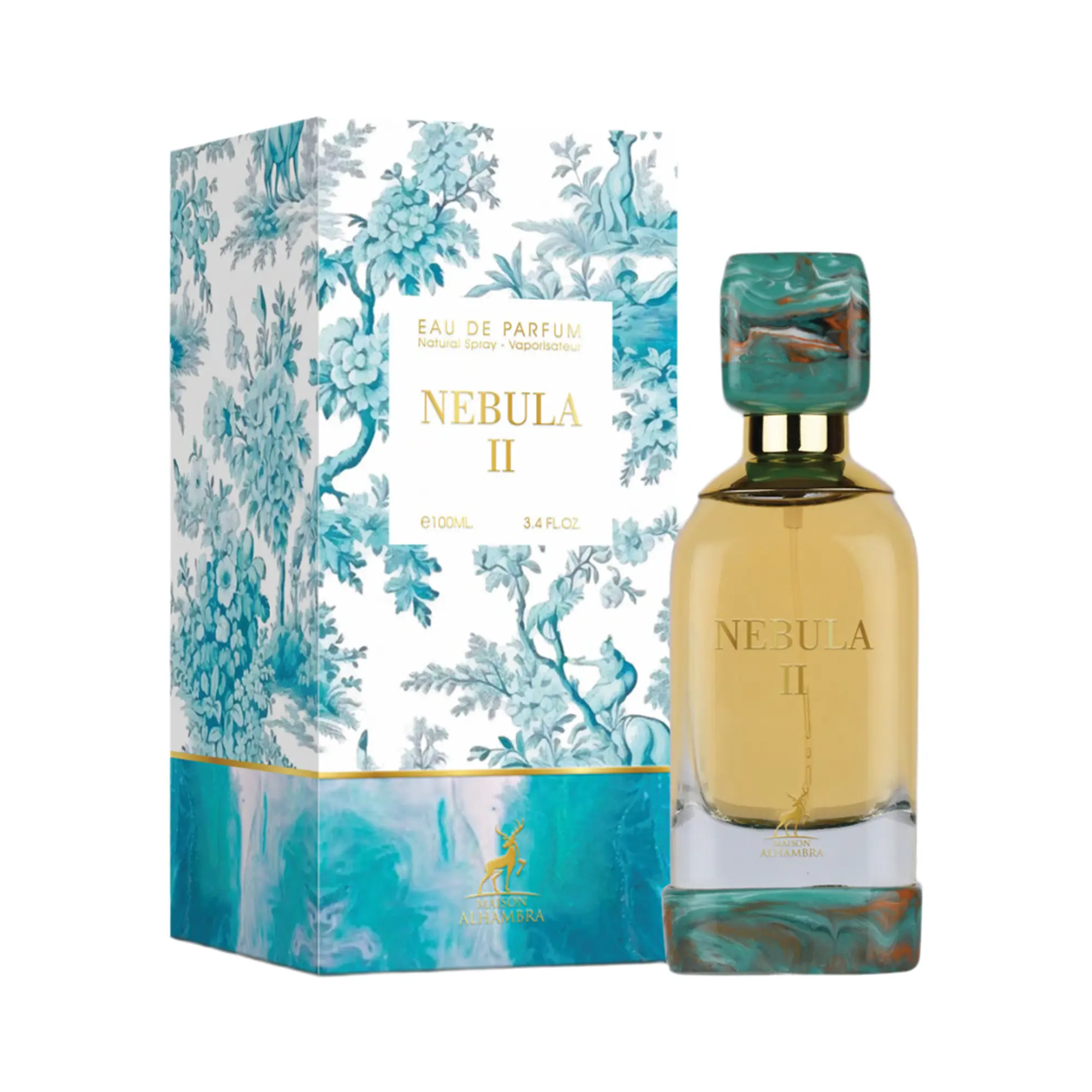 Maison Alhambra Nebula II for Unisex Eau de Parfum Spray, 3.4 Ounce