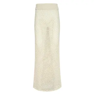 Cape May Skirt - Ivory Crochet