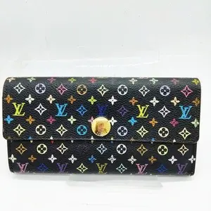 Pre-owned Louis Vuitton other Small Leather Goods LV Wallet Portefeuille Sarah Grenade 12009245164/868338