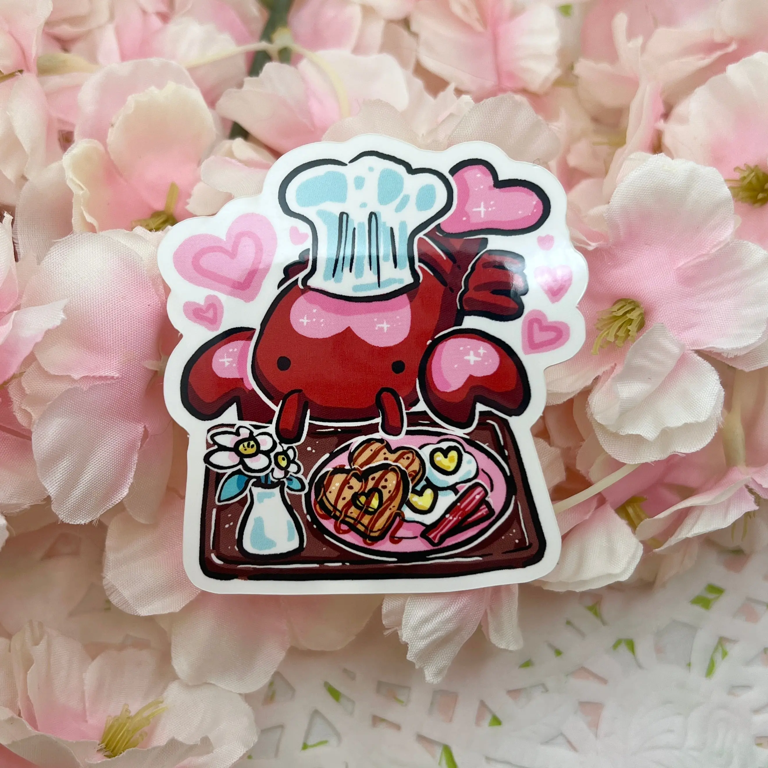 Breakfast Chef Love-ster ~ Sticker