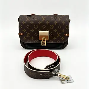 Pre-owned Louis Vuitton LV Monogram Lock Postman Bag 25*9*18cm th260511119