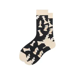 Chess Black Socks