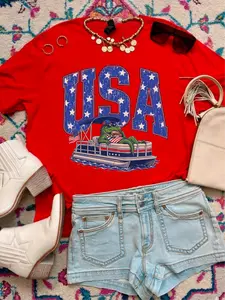 USAlligator ~ Unisex Short Sleeve T-Shirt Gildan Softstyle Printed in the USA