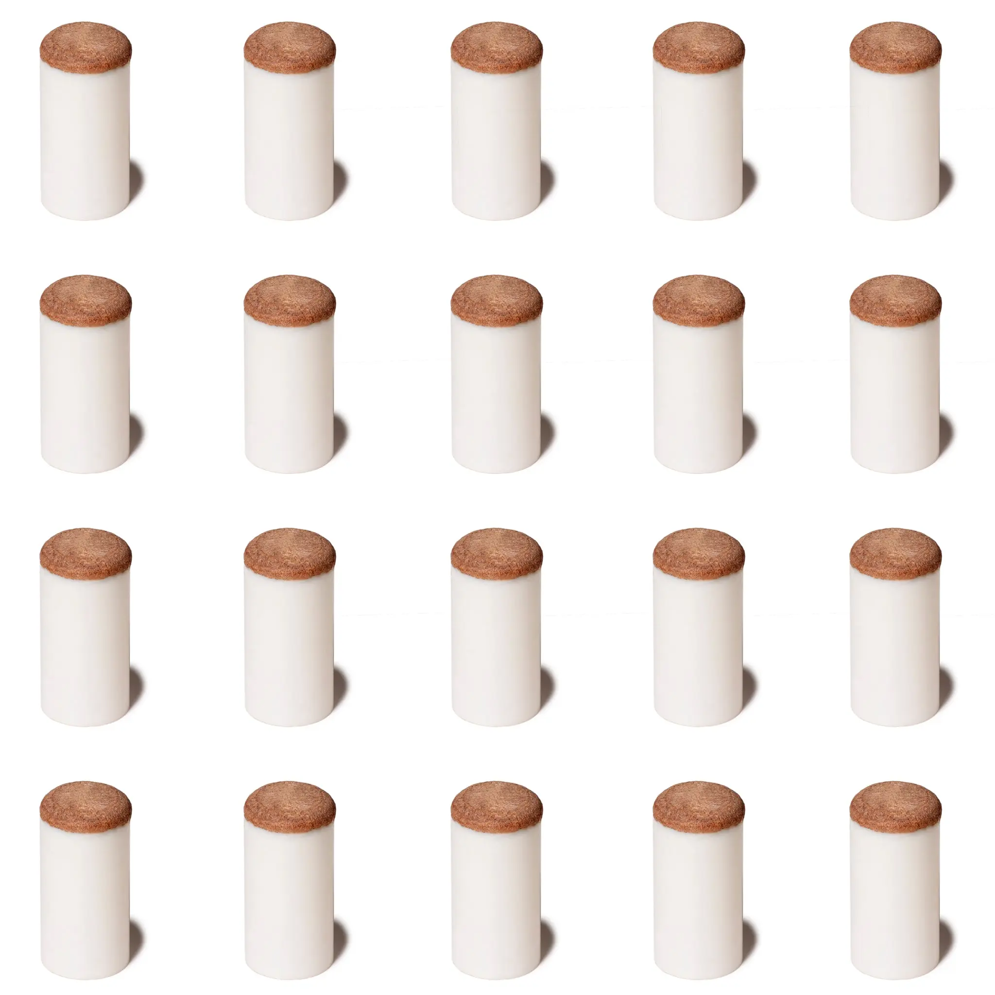 OKKO Billiard Slip-On Tips Ø12mm Medium/Hard, Pack of 20
